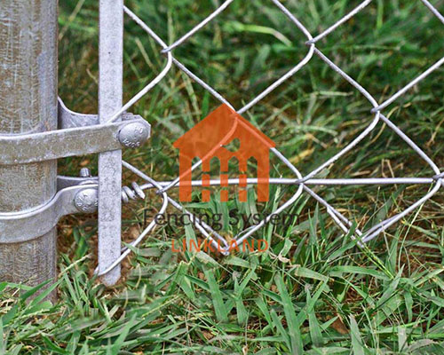 Chain link fence